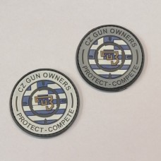 CZ Gun Owners Protect-Compete PVC Patch